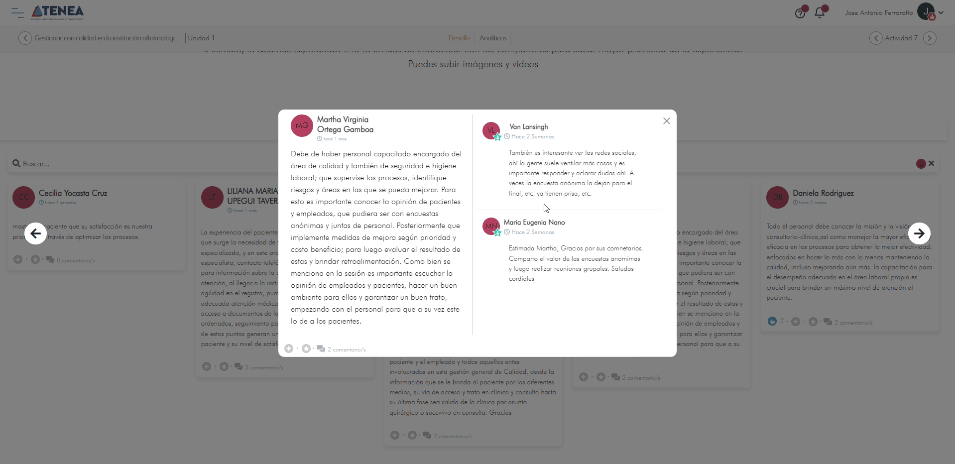 Desafio 2 Pantalla 3 Lda. Nano Intervienen Dr. Van Y Lda. Nano