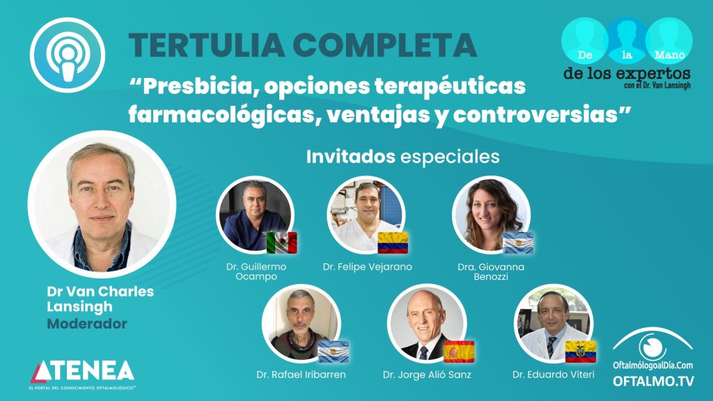 Parte II: Presbicia, opciones terapéuticas farmacológicas, ventajas y controversias imagen tertulia presbicia, opciones terapeuticas, farmacologicas, ventajas y controversias 1920 x 1080