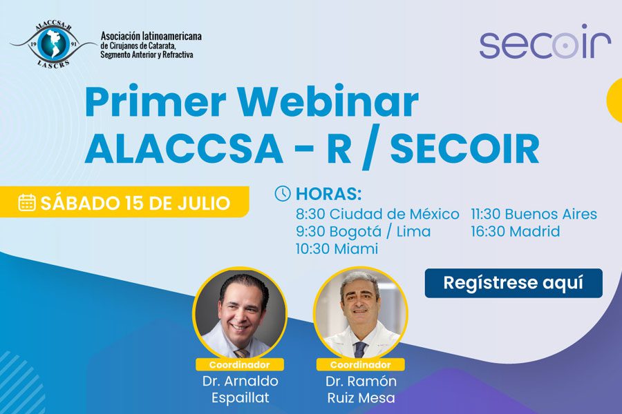 No se pierda el webinar de ALACCSA - R / SECOIR Paginaweb Nota4 12 07 2023 Oald