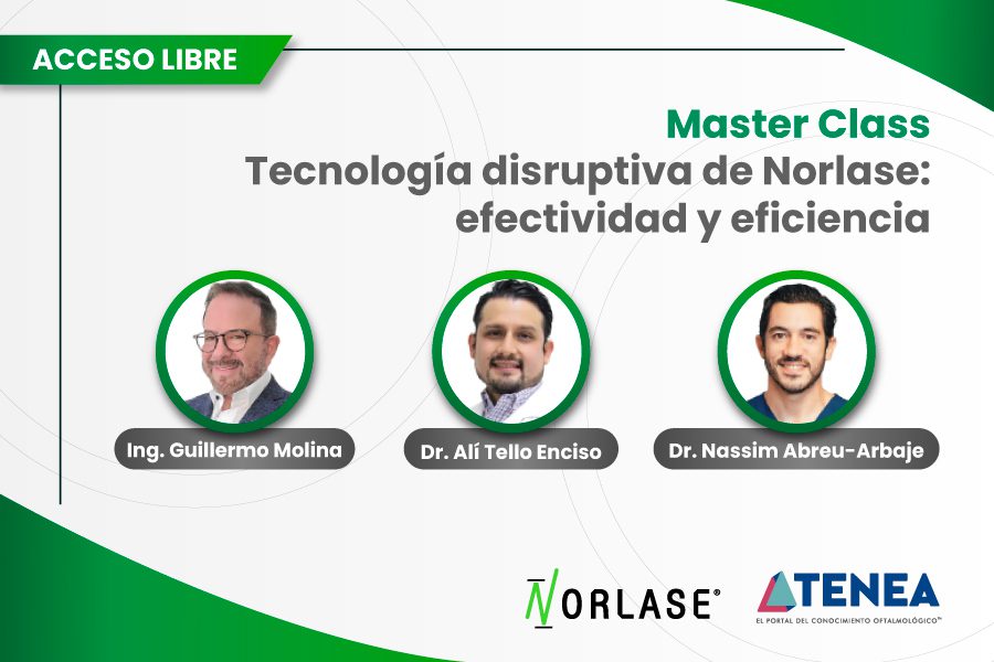 Tecnología disruptiva de Norlase: efectividad y eficiencia MASTERCLASS NORLASE 900x600