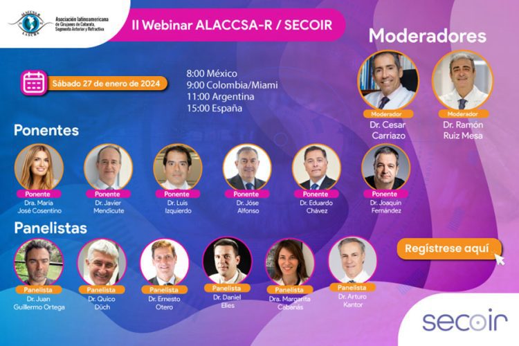 II Webinar ALACCSA – R / SECOIR