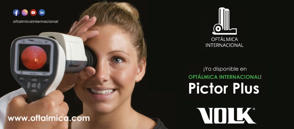 Pictor Plus: la cámara portátil que acompaña tu práctica oftalmológica Imagen Principal Producto Oftalmica 1024x449