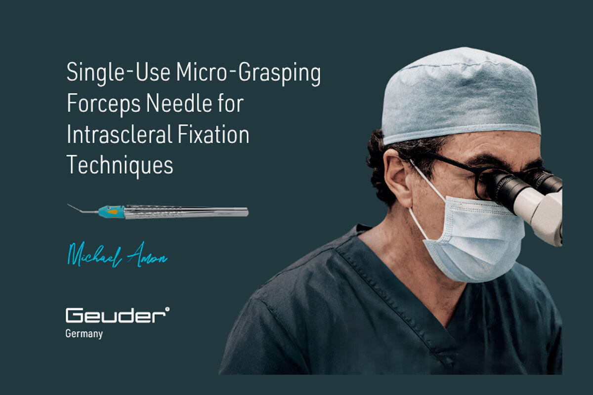 Mayor precisión en las técnicas de fijación intrascleral con la nueva aguja micro Amon