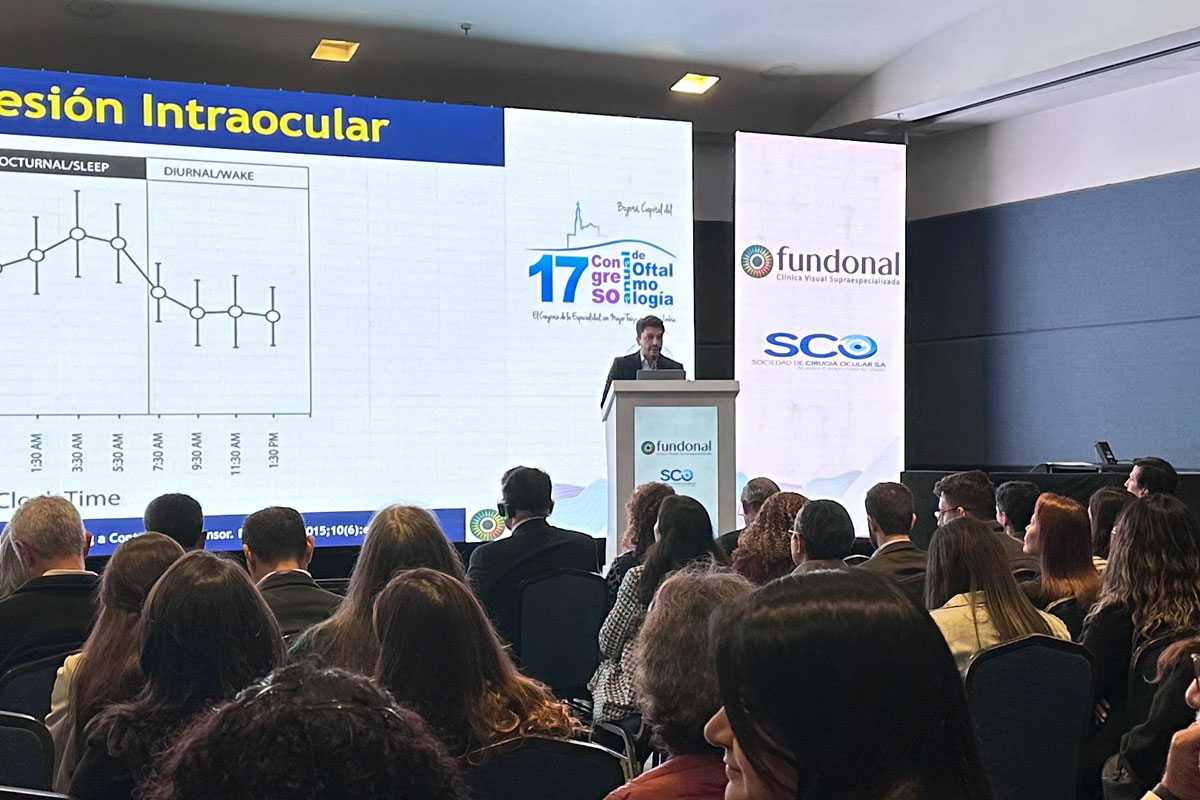 Éxito rotundo en el 17º Congreso Anual de Oftalmología